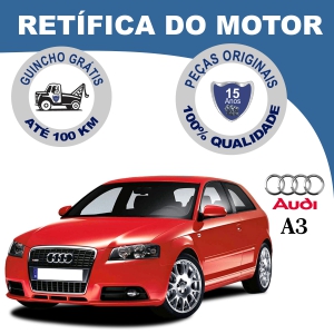 Retífica de motor Audi A3 peças originais pacote econômico Rw motores